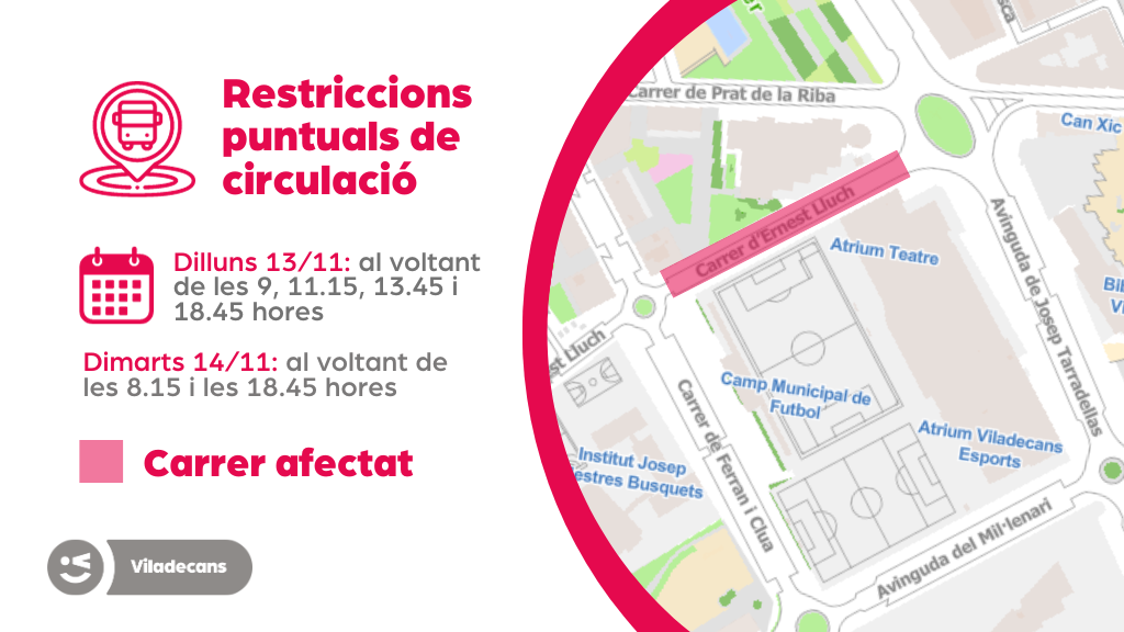 Afetacions Ernest Lluch