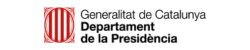 Logo de Presidència de la Generalitat Logo de Presidència de la Generalitat