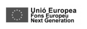Logo Unió Europea Fons Europeu Next Generation