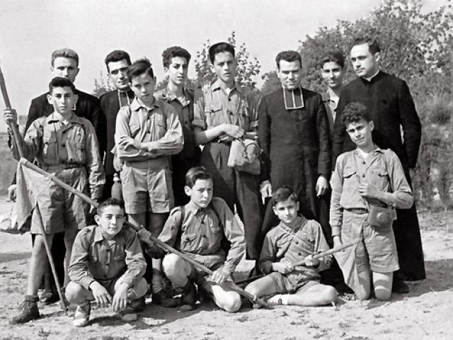 fons agrupacio escolta sant joan viladecans fotografias históricas antiguas