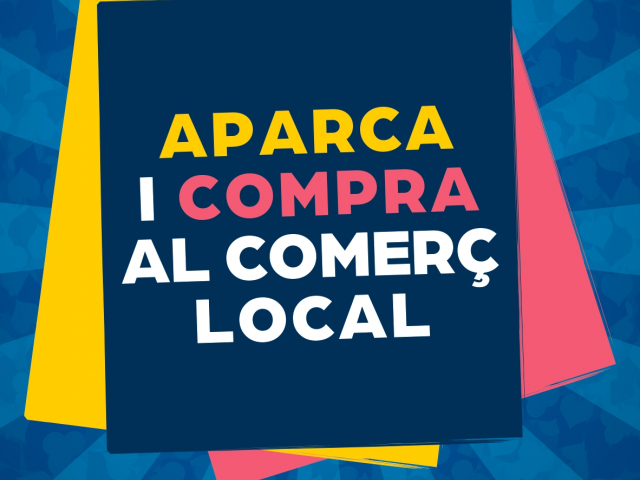 adhesiu campanya Aparca i Compra