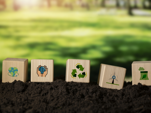 diferents icones sobre economia circular