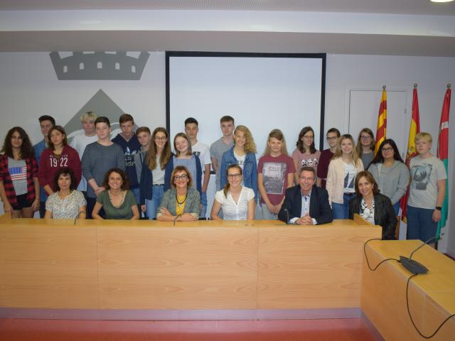 El grup d'intercanvi del Max-Planck-Gymnasium El grup d'intercanvi del Max-Planck-Gymnasium