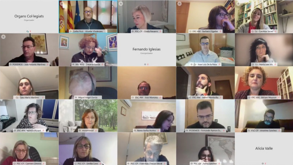 sessió del ple de febrer de 2021