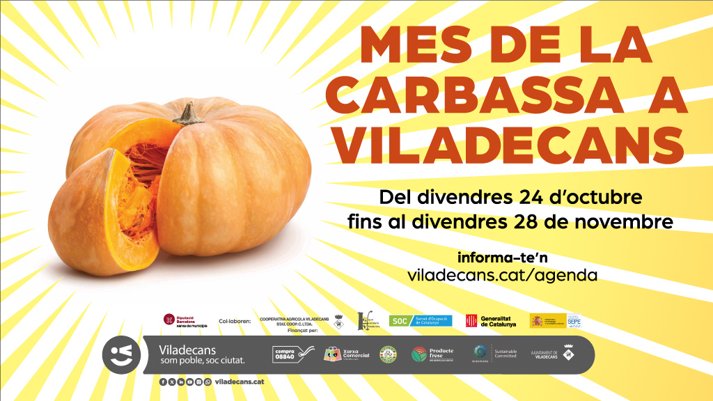 Cartell de la Carbassa 2025 Cartell de la Carbassa 2025