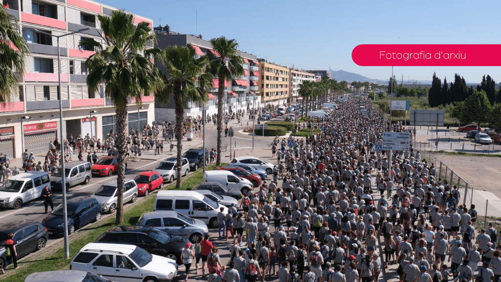 Caminada Solidària 2019.Fotografia d'arxiu Caminada Solidària de Viladecans i Unilever 2019.Fotografia d'arxiu