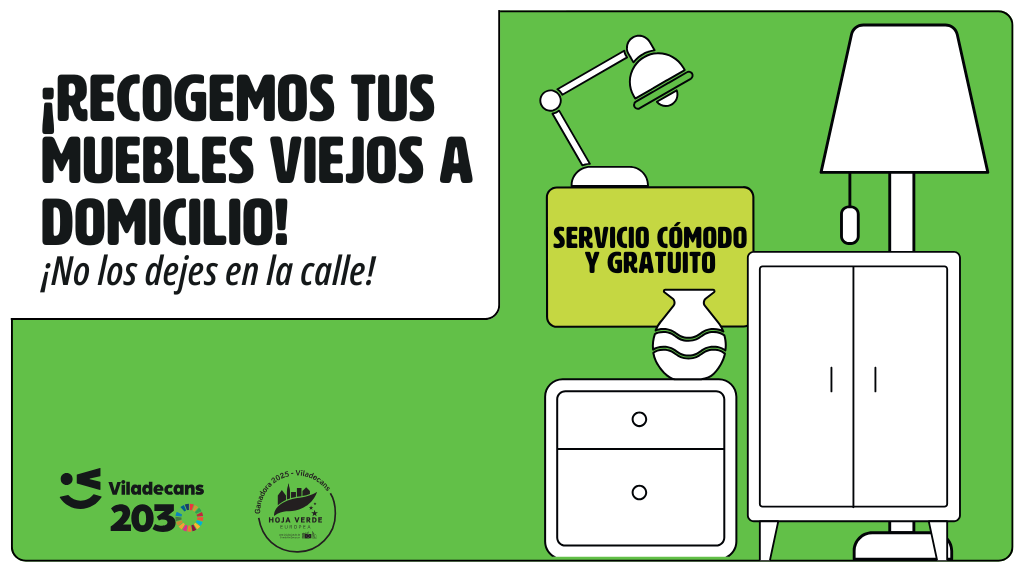 Creatividad para difundir el nuevo sistema de recogida de muebles Creatividad para difundir el nuevo sistema de recogida de muebles