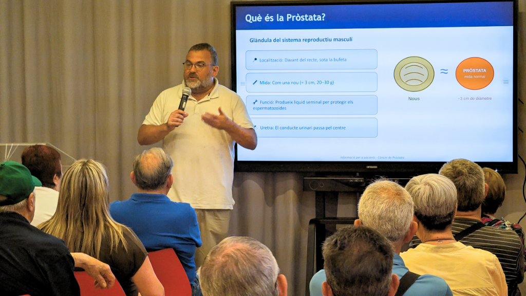 El doctor Josep Maria Piulats, reconegut investigador de la malaltia El doctor Josep Maria Piulats, reconegut investigador de la malaltia