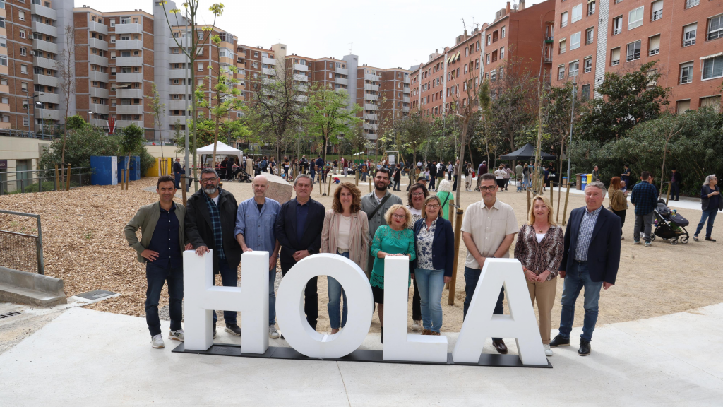 Acte d'inauguració de la plaça Saint Herblain