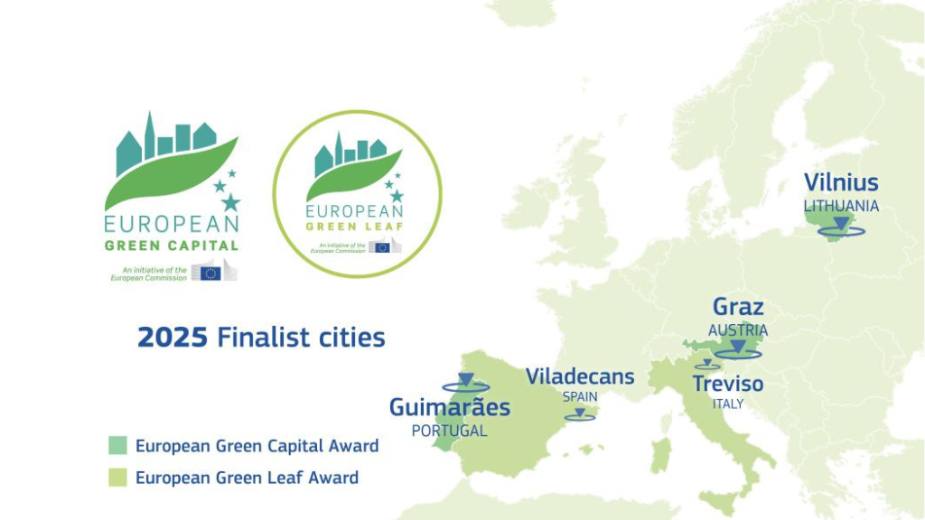 Mapa finalistas European Green Leaf Mapa finalistas European Green Leaf