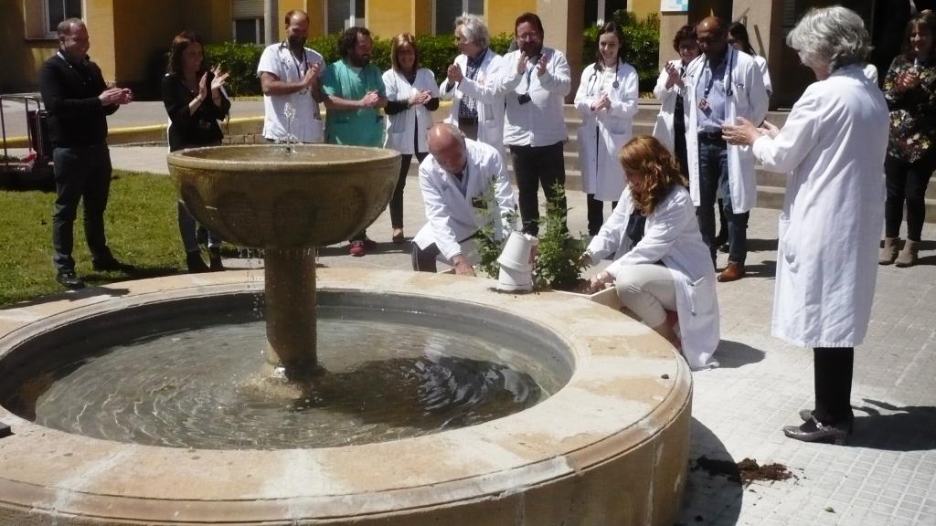 Inauguració font Hospital