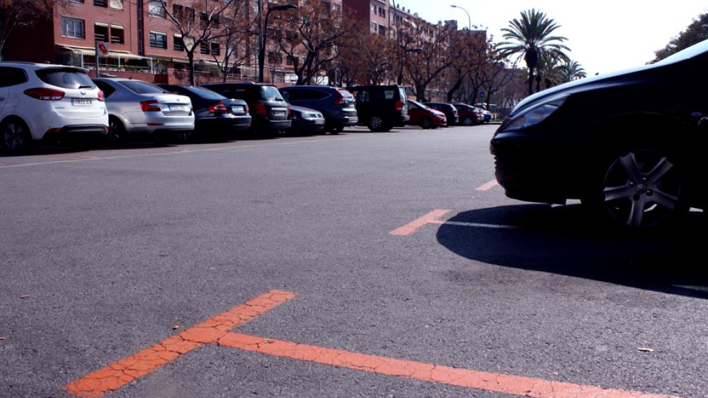 zona blava taronja azul regulada multa aparcamiento