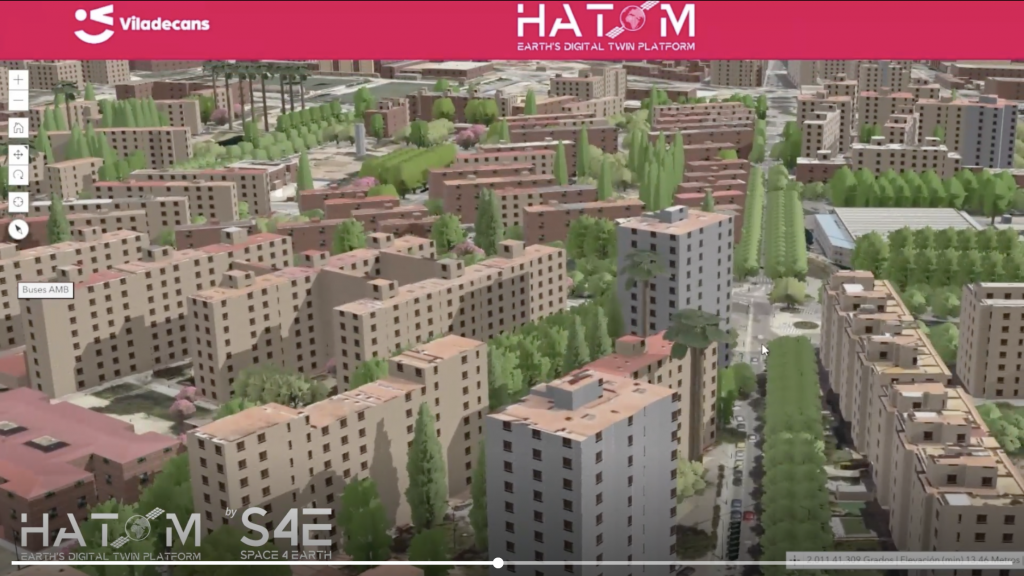 Imatgen del bessó digital generat a partir del model 3D realista i dades de l'AMB