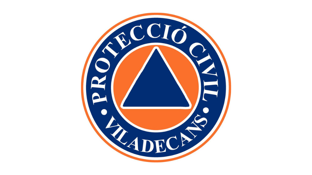 Logo dels voluntaris de protecció civil