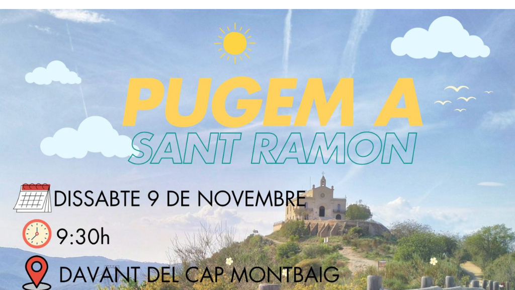 cartell pujada sant ramon cartell pujada sant ramon