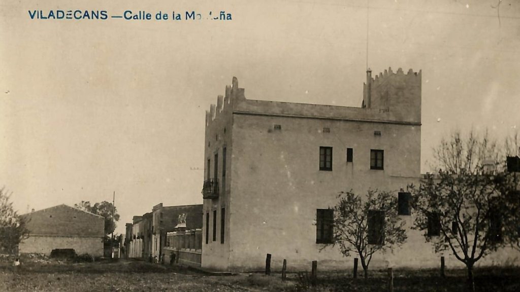 foto antiga carrer Montanya foto antiga carrer Montanya