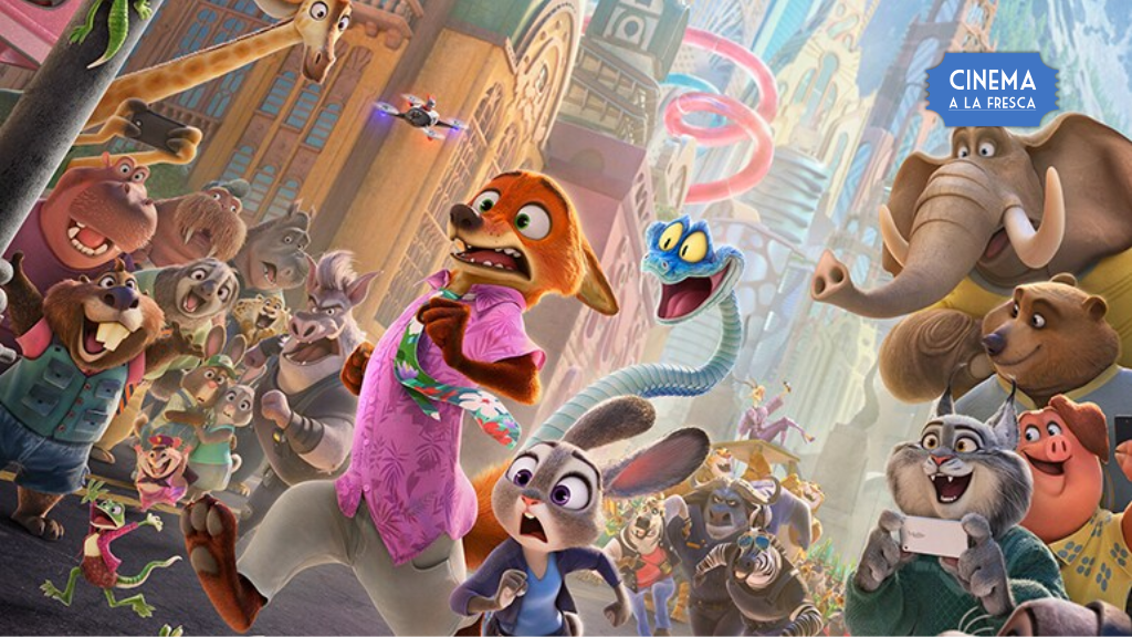 Un reptil posa la ciutat de Nick i Judy potes enlaire... Un reptil posa la ciutat de Nick i Judy potes enlaire...