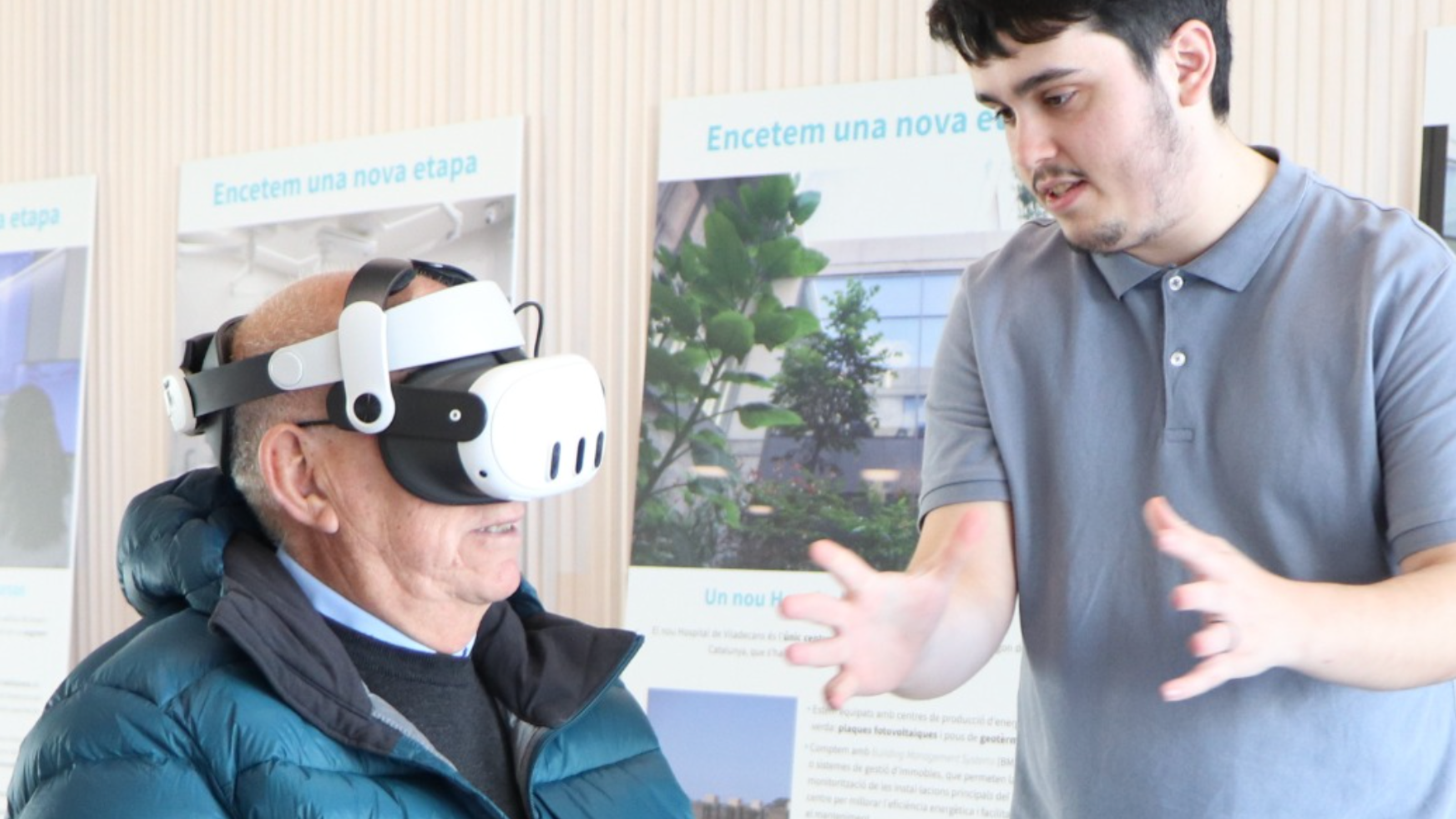 Realitat virtual a l'Hospital de Viladecans Realitat virtual a l'Hospital de Viladecans