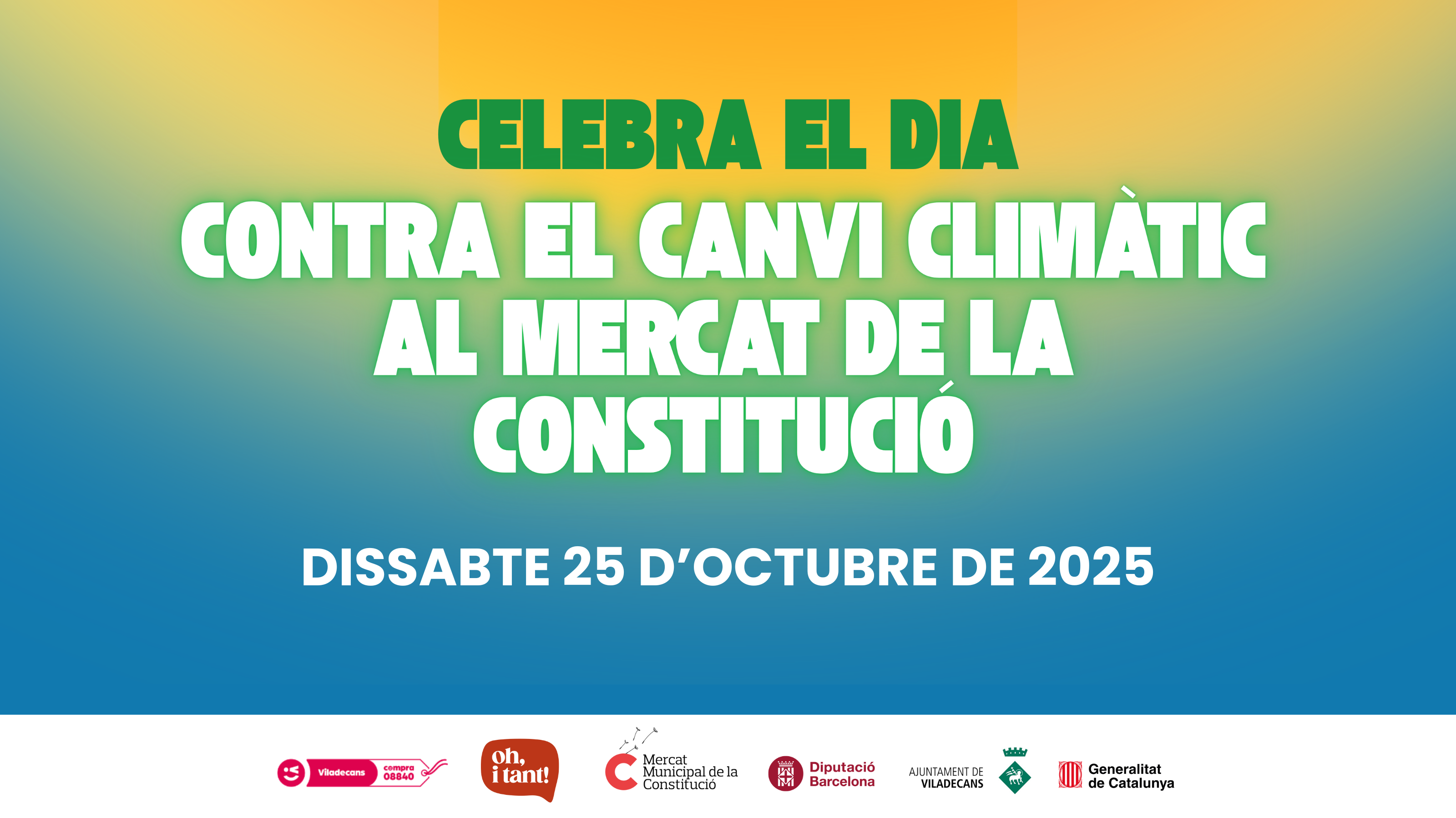 Dia Contra el Canvi Climàtic Dia Contra el Canvi Climàtic