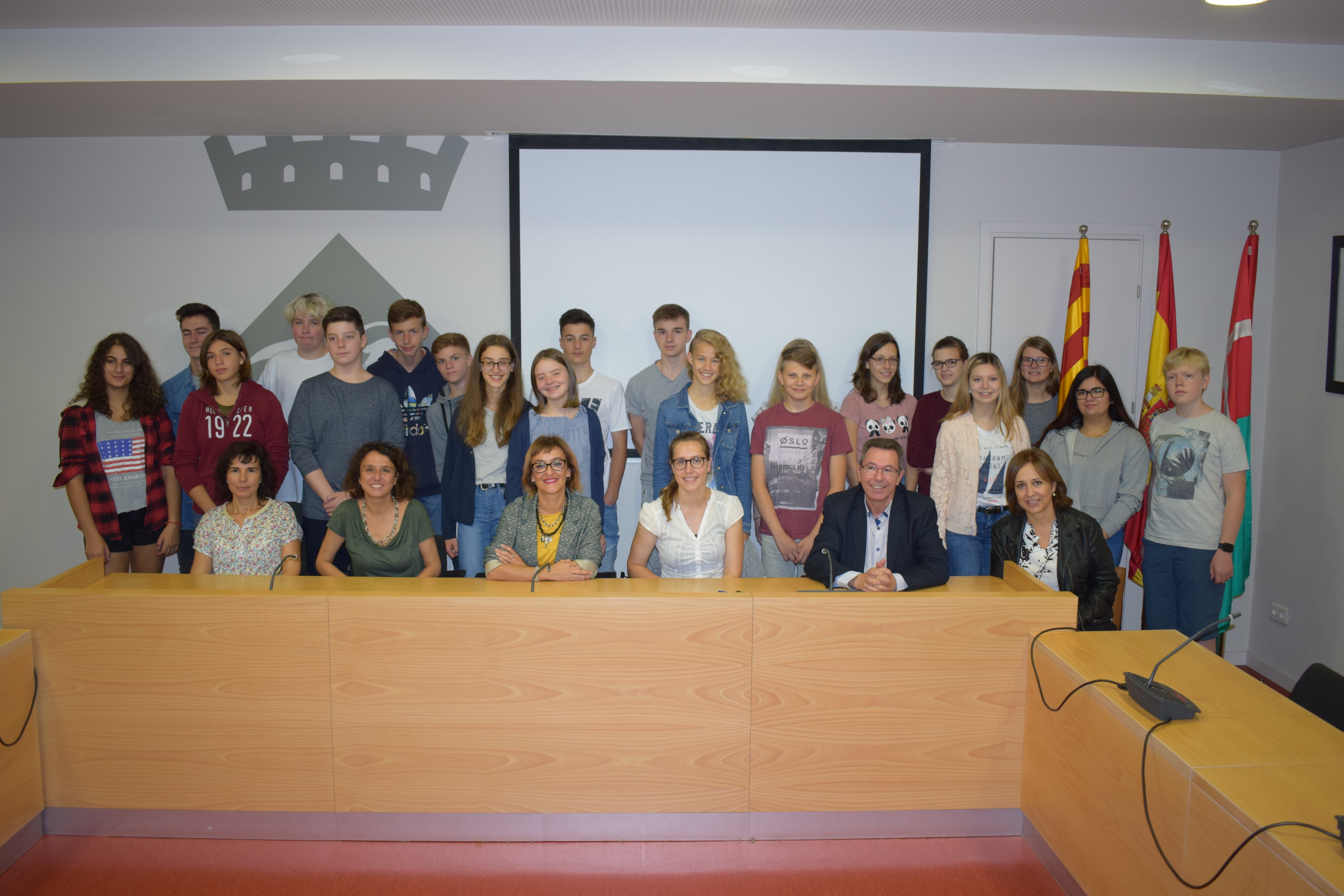 El grup d'intercanvi del Max-Planck-Gymnasium El grup d'intercanvi del Max-Planck-Gymnasium