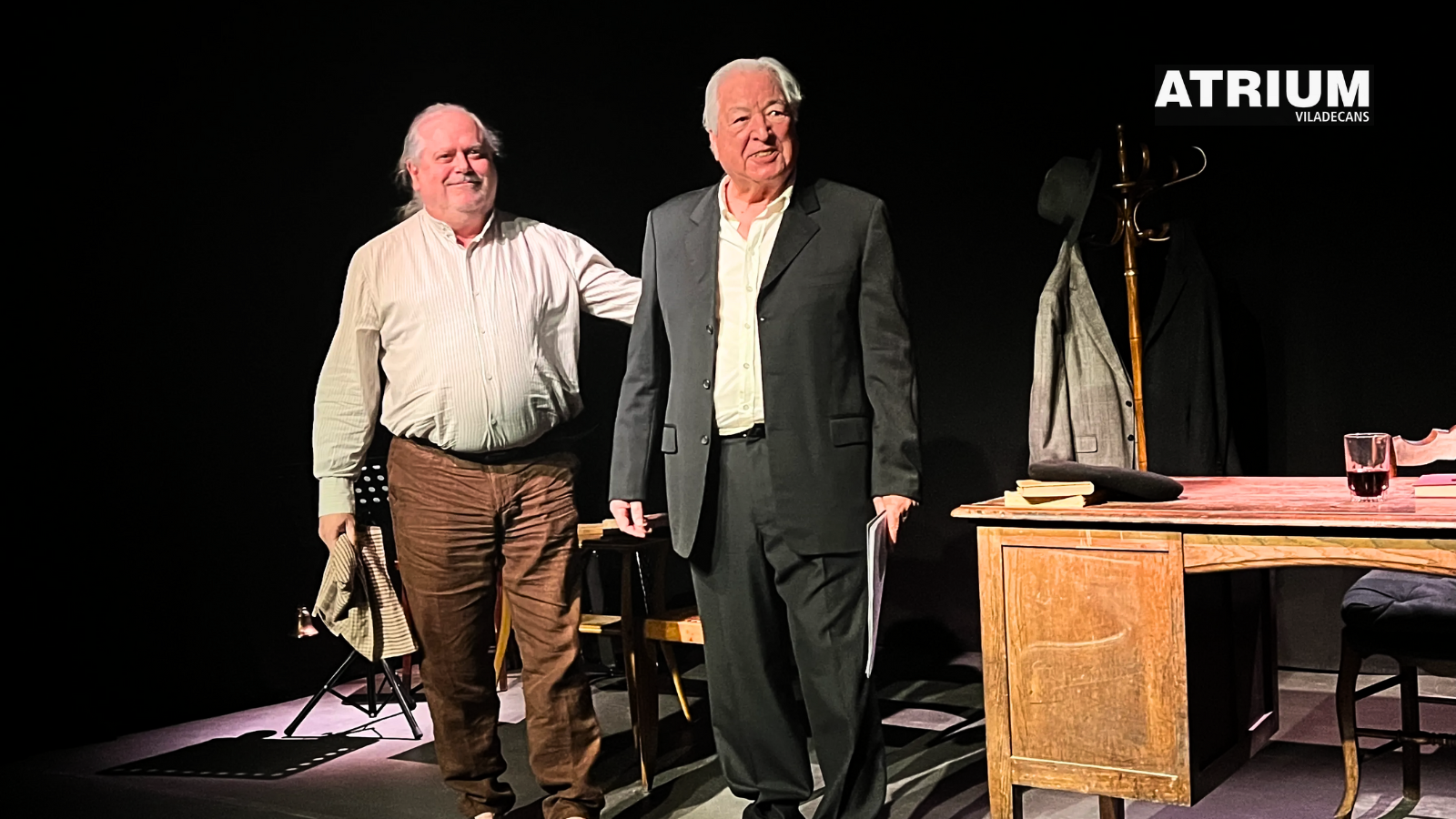 La vida de l'escriptor empordanès, a escena La vida de l'escriptor empordanès, a escena