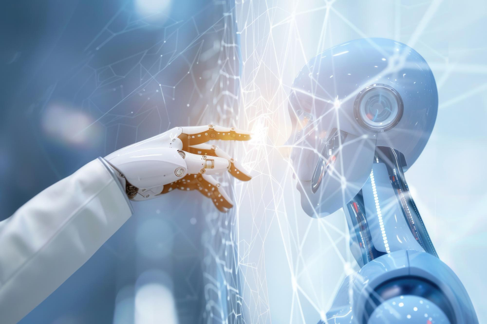 robot i intel·ligència artificial