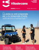 Portada de la revista municipal del mes de juny del 2022