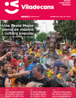 portada de la revista de viladecans del setembre del 2022