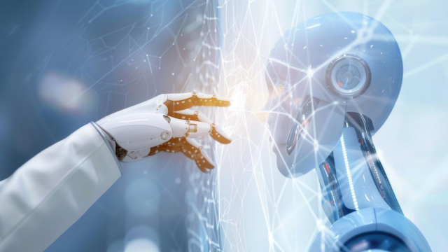 robot i intel·ligència artificial