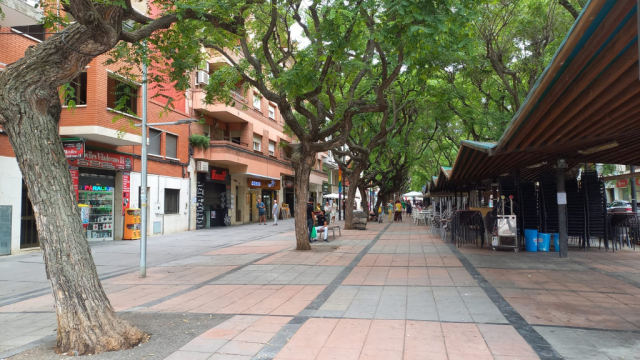 Rambla zona blava