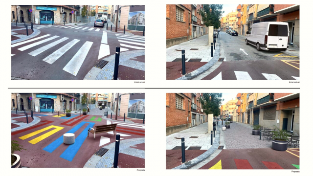 Transformació carretera del Prat