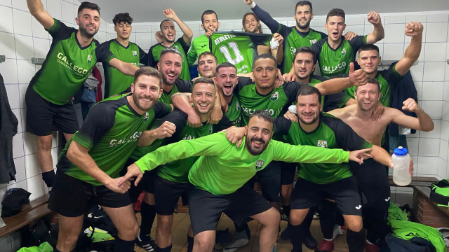 Celebració del l'Athletic Viladecans