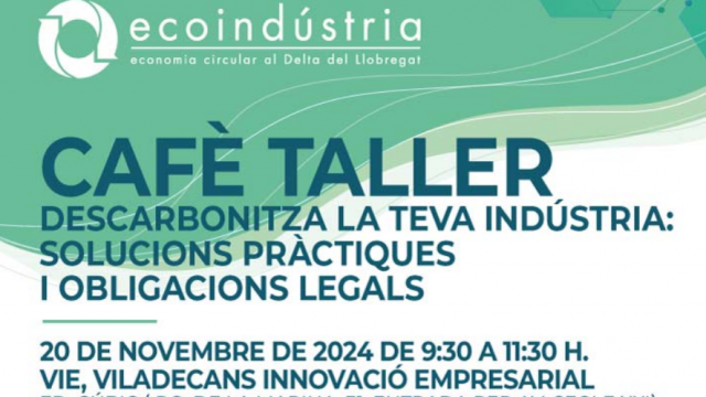 imatge del taller d'Ecoindústria a Viladecans