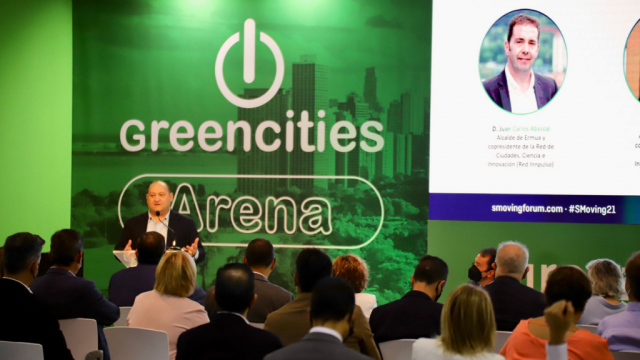 L'alcalde Carles Ruiz presenta el Greencities 2021 a Màlaga