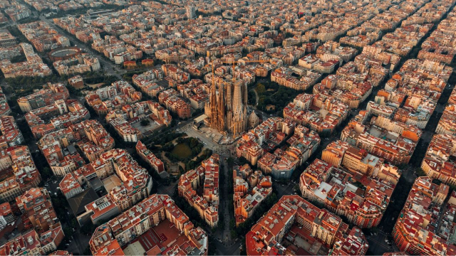 imatge del centre de Barcelona