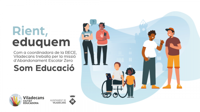 Il·lustracions de ciutat educadora