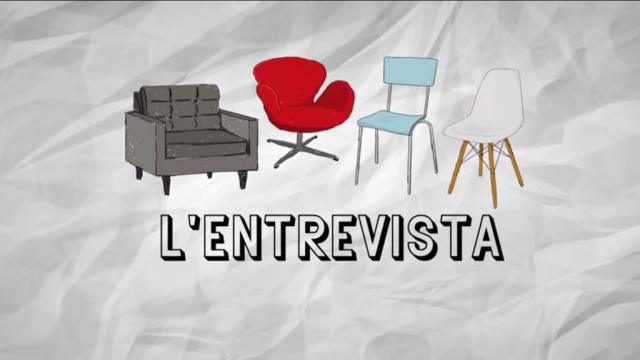 Careta de la secció de TV l'entrevista