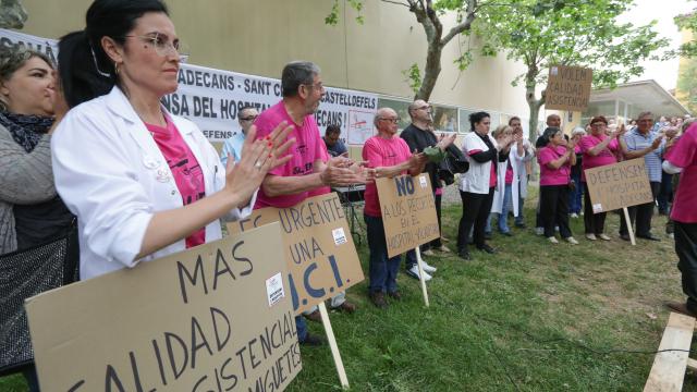Manifestació Hospital Maig 2015