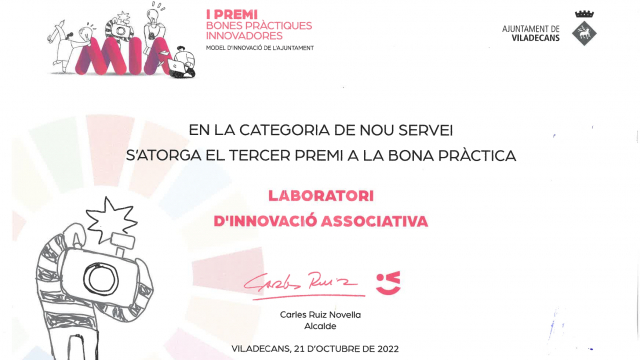 Premi Ateneu Pablo Picasso Bones Pràctiques