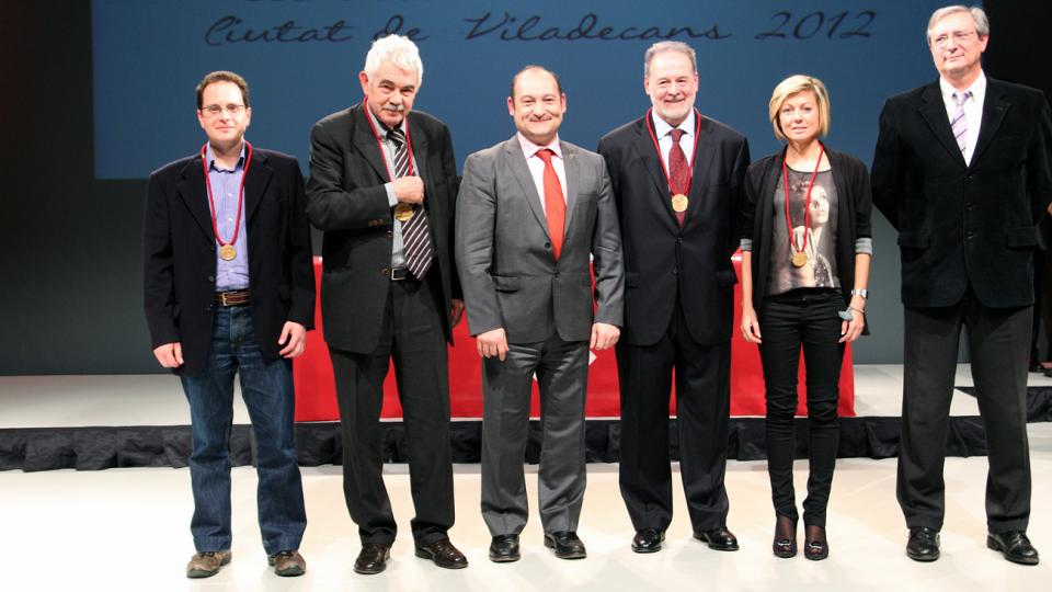 distincions honor medalles viladecans 2012