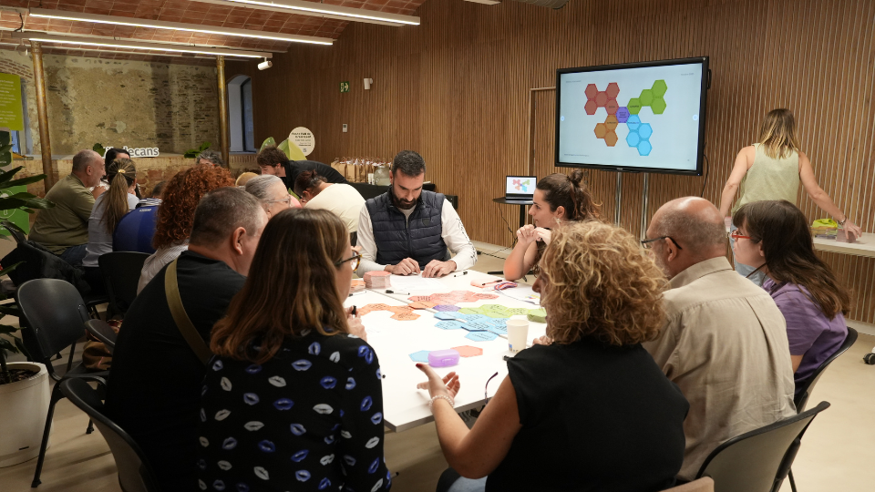 Grup de 'testers' posant a prova serveis municipals