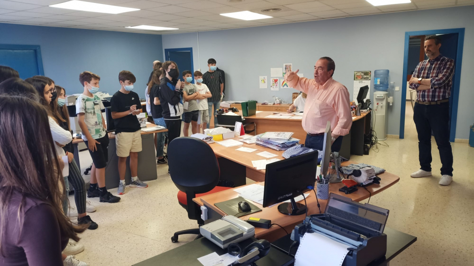 PECT InnoDelta: Visita alumnes institut a empresa PECT InnoDelta: Visita alumnes institut a empresa